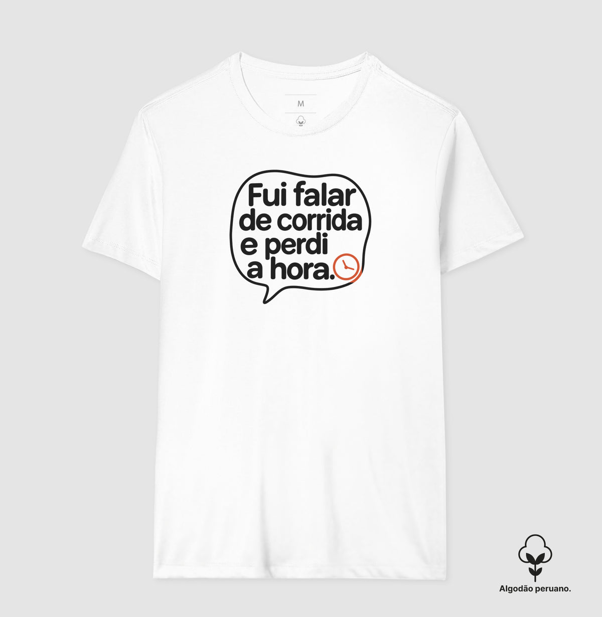Camiseta Algodão Peruano - Assunto Preferido