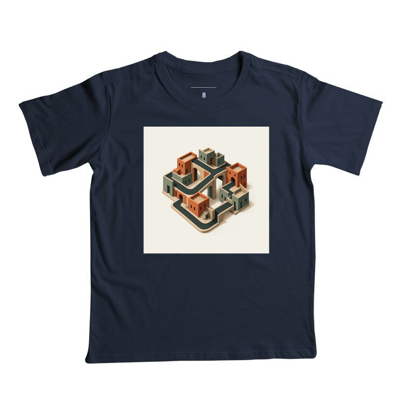 Camiseta Infantil - Quarteirão Infinito