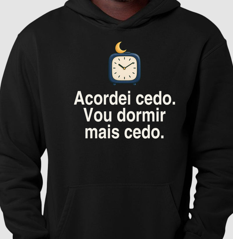 Moletom com Capuz - Sono Adiantado