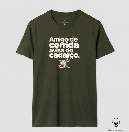 Camiseta Algodão Peruano - Cuidado Pequeno