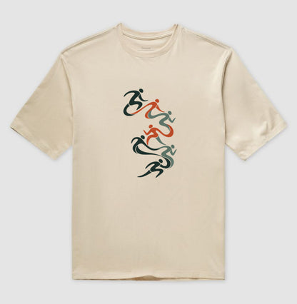 Camiseta Oversized - Movimento Contínuo
