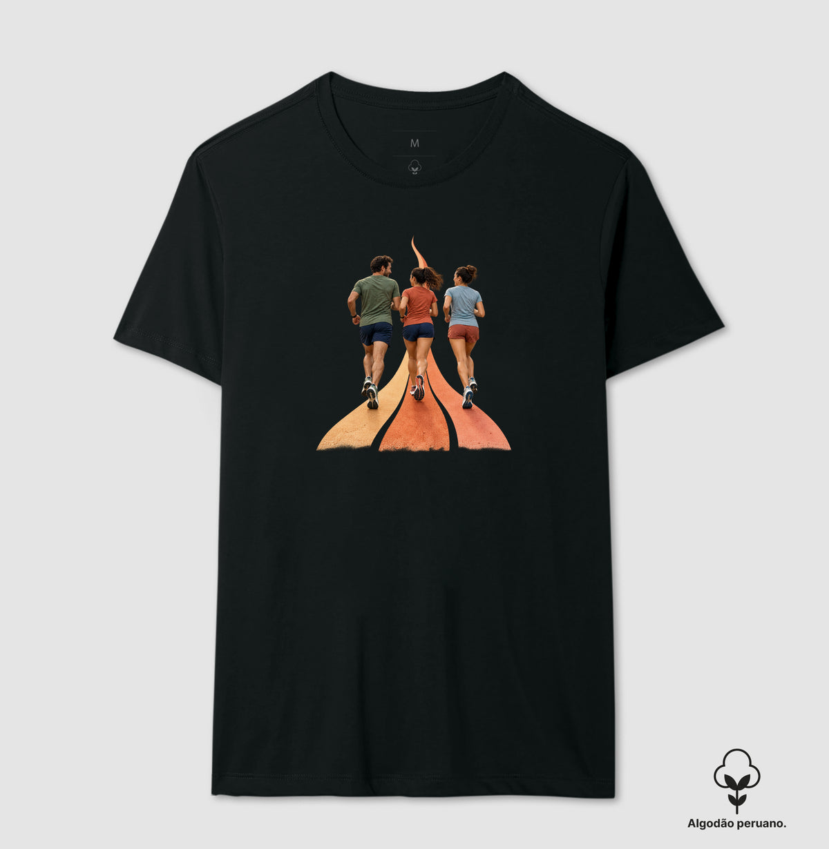 Camiseta Algodão Peruano - Último Quilômetro Juntos