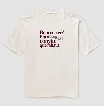 Camiseta Oversized - Convite Aceito
