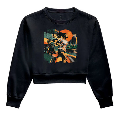 Cropped moletom - Primeira luz