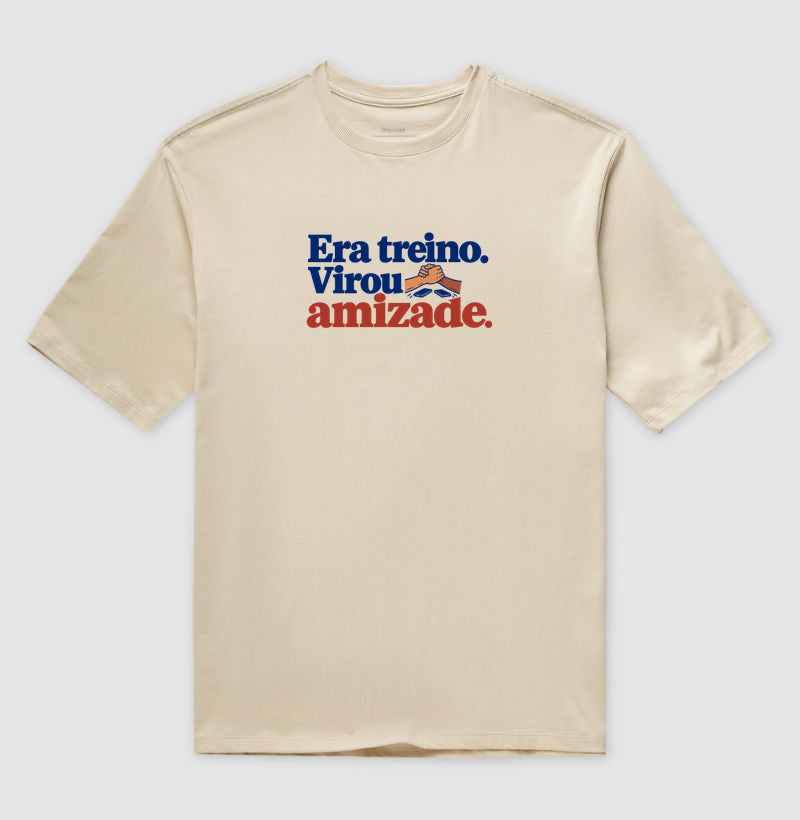Camiseta Oversized - Amizade Salva