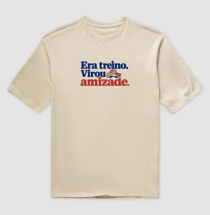 Camiseta Oversized - Amizade Salva