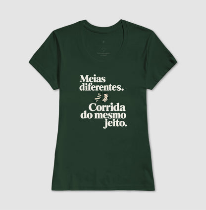 Camiseta Unissex - Par Diferente, Feminino, Verde