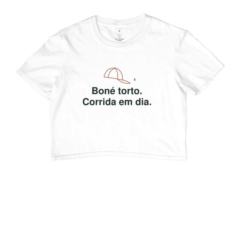 Cropped - Boné Torto, Branca