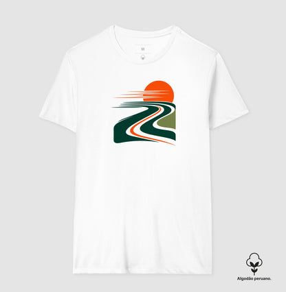 Camiseta Algodão Peruano - Pulso do Percurso