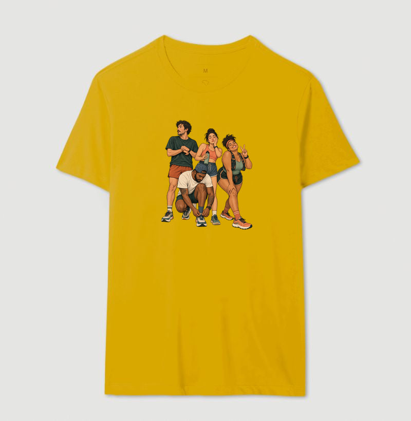 Camiseta Unissex - Foto Antes da Largada