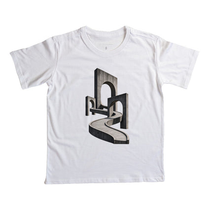 Camiseta Infantil - Horizonte de Concreto