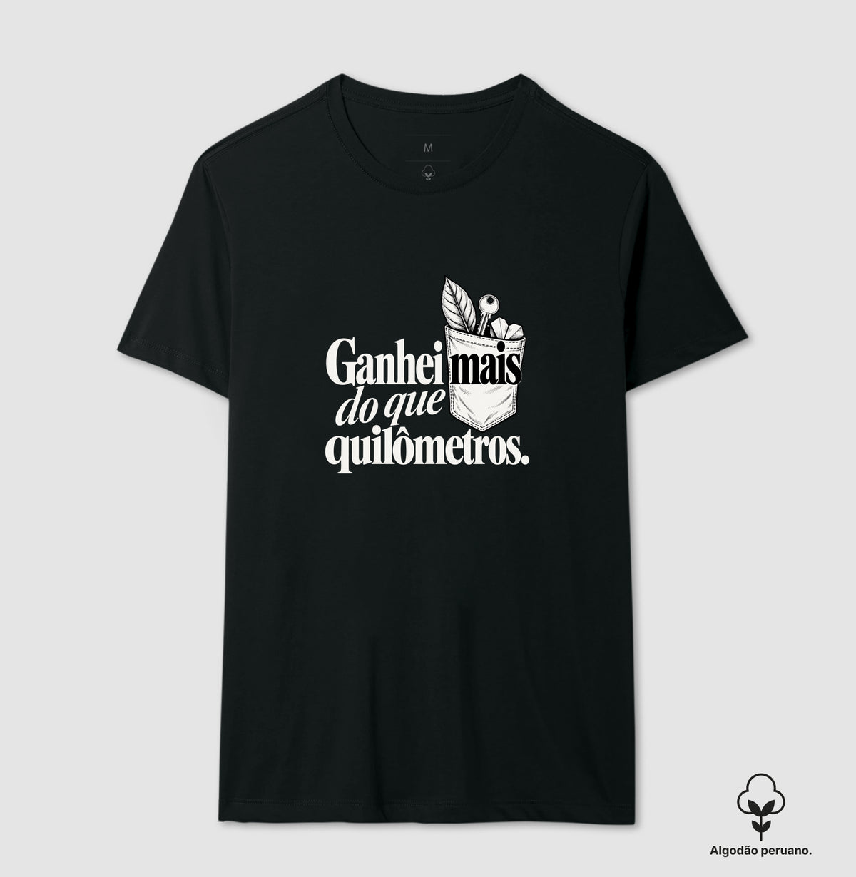 Camiseta Algodão Peruano - Conquista de Rua