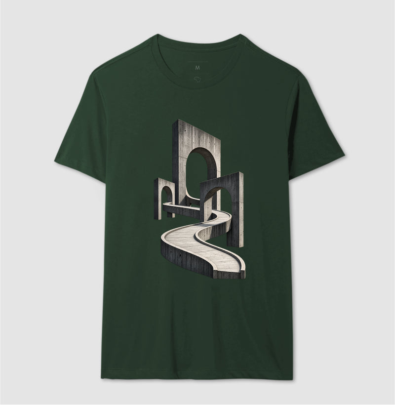 Camiseta Unissex - Horizonte de Concreto