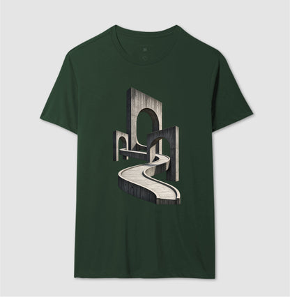 Camiseta Unissex - Horizonte de Concreto