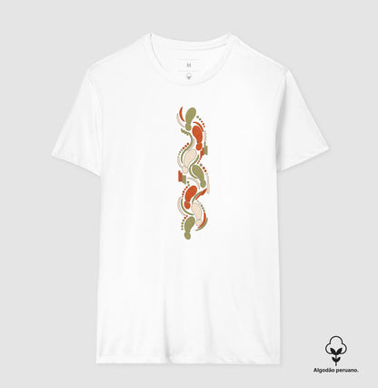 Camiseta Algodão Peruano - Sistema de passadas