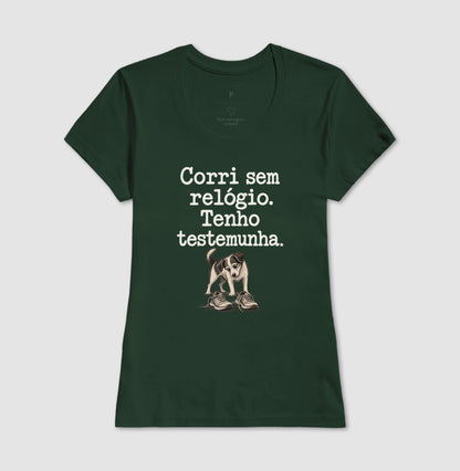 Camiseta Unissex - Relógio em Casa