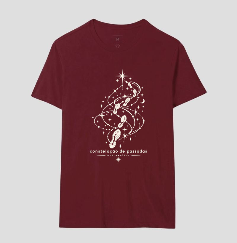 Camiseta Unissex - Constelação de Passos