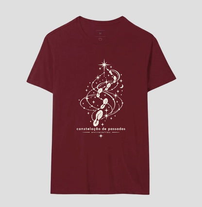 Camiseta Unissex - Constelação de Passos