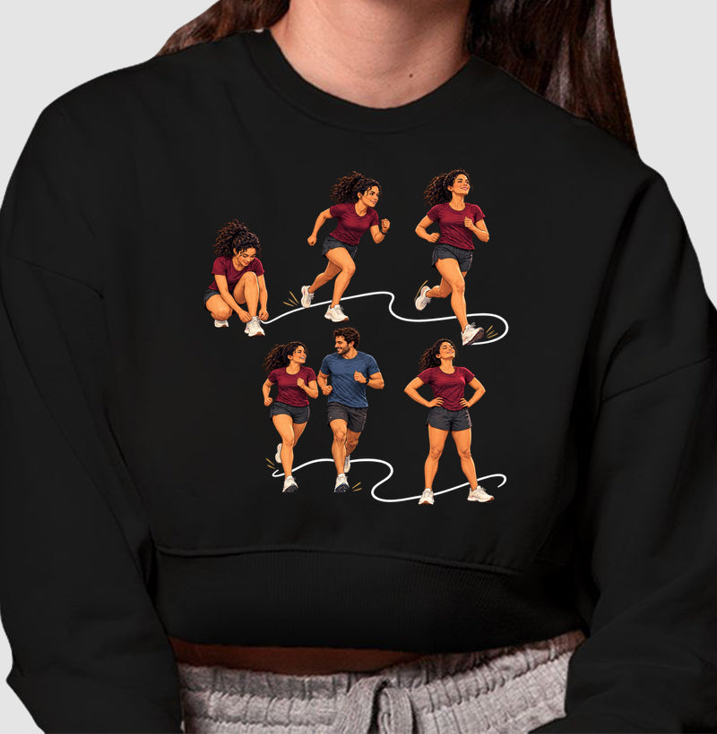 Cropped Moletom - Primeiro 5K