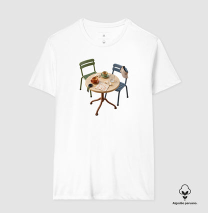 Camiseta Algodão Peruano - Mesa de Encontro