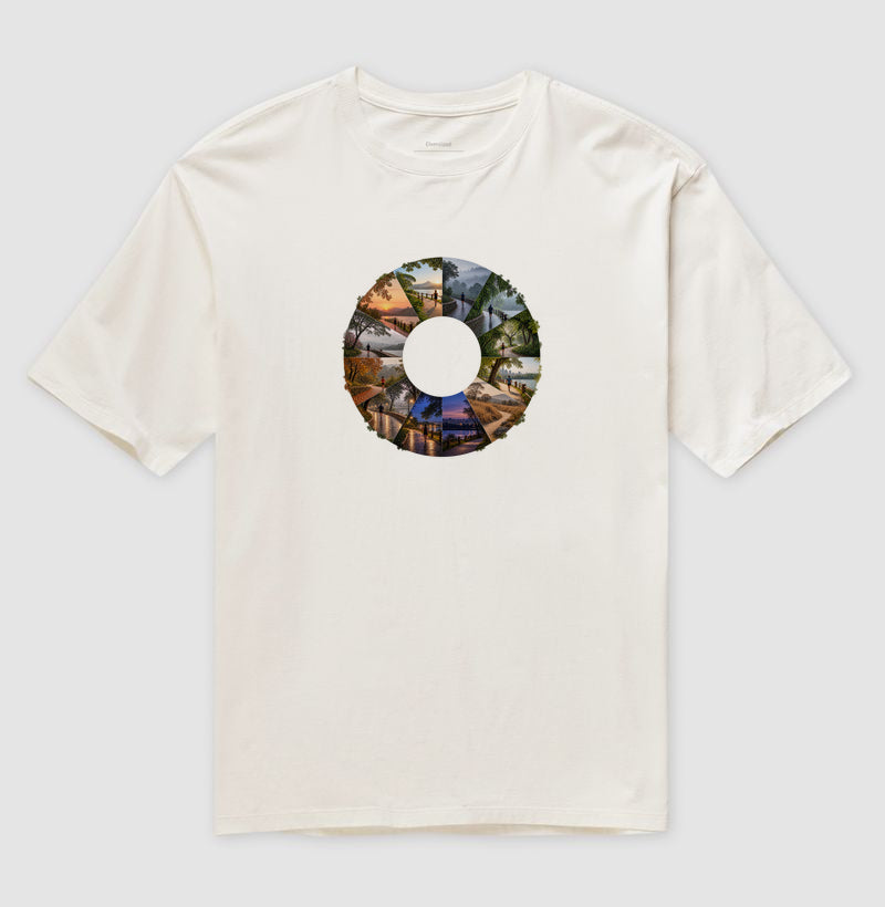 Camiseta Oversized - Um Ano em Movimento