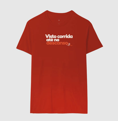 Camiseta Unissex - Corrida no Guarda-Roupa