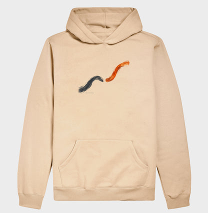 Hoodie Moletom - Voltei a Correr, Bege