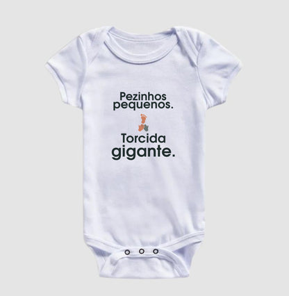 Body Infantil - Torcida Pequena, Branca