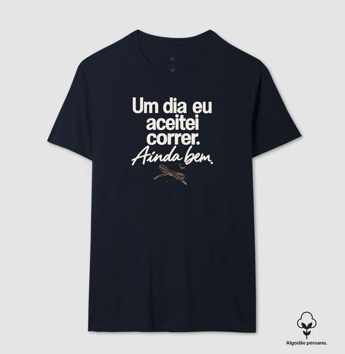Camiseta Algodão Peruano - Primeiro Convite, Masculino, Marinho