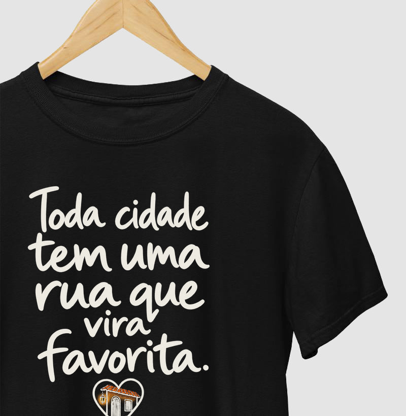 Camiseta Unissex - Rua Favorita