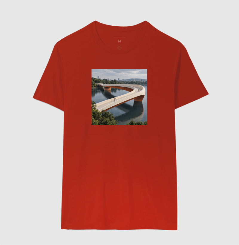 Camiseta Unissex - Pontes e Voltas