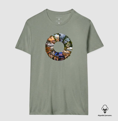 Camiseta Algodão Peruano - Um Ano em Movimento