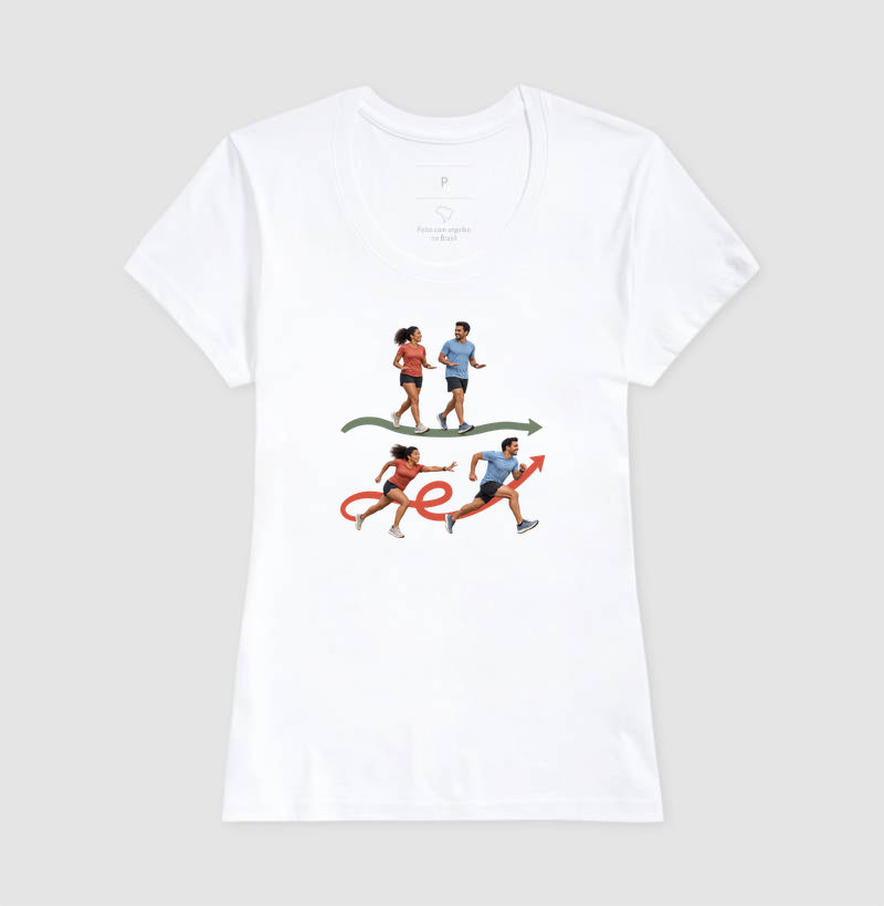 Camiseta Unissex - Pace Combinado