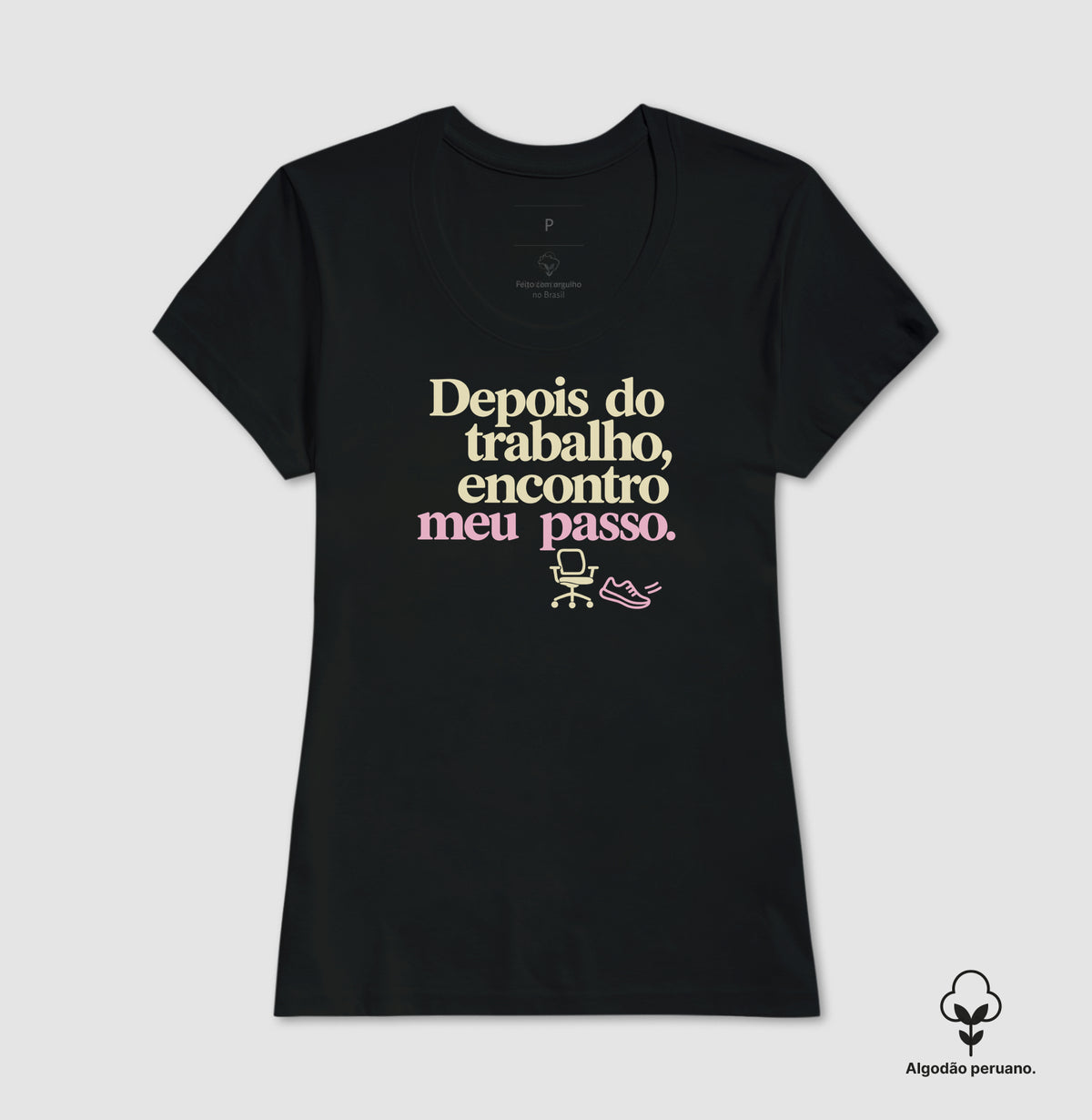Camiseta Algodão Peruano - Depois do Expediente
