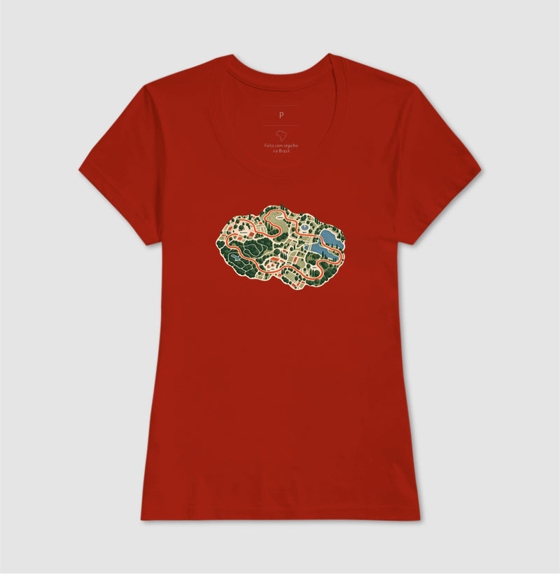 Camiseta Unissex - Mapa do Corre