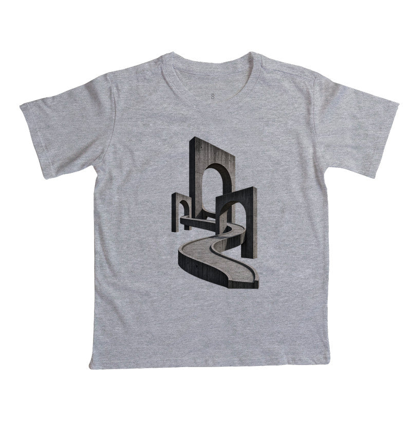Camiseta Infantil - Horizonte de Concreto