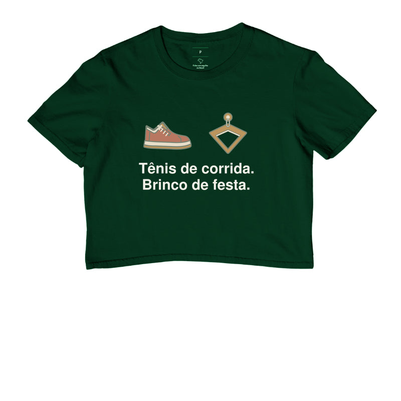 Cropped - Tênis e Festa, Verde