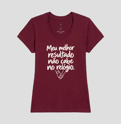 Camiseta Unissex - História Sem Número, Feminino, Bordeaux