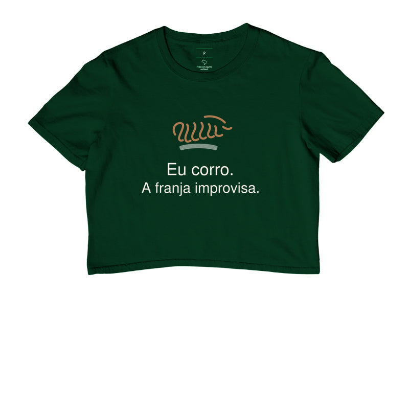Cropped - Franja em Movimento, Verde
