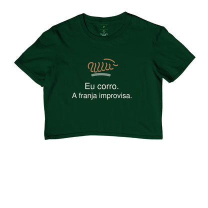 Cropped - Franja em Movimento, Verde