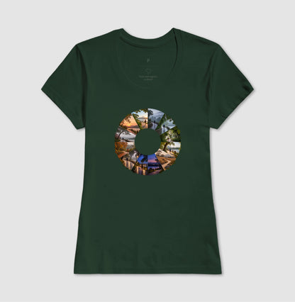 Camiseta Unissex - Um Ano em Movimento, Feminino, Verde