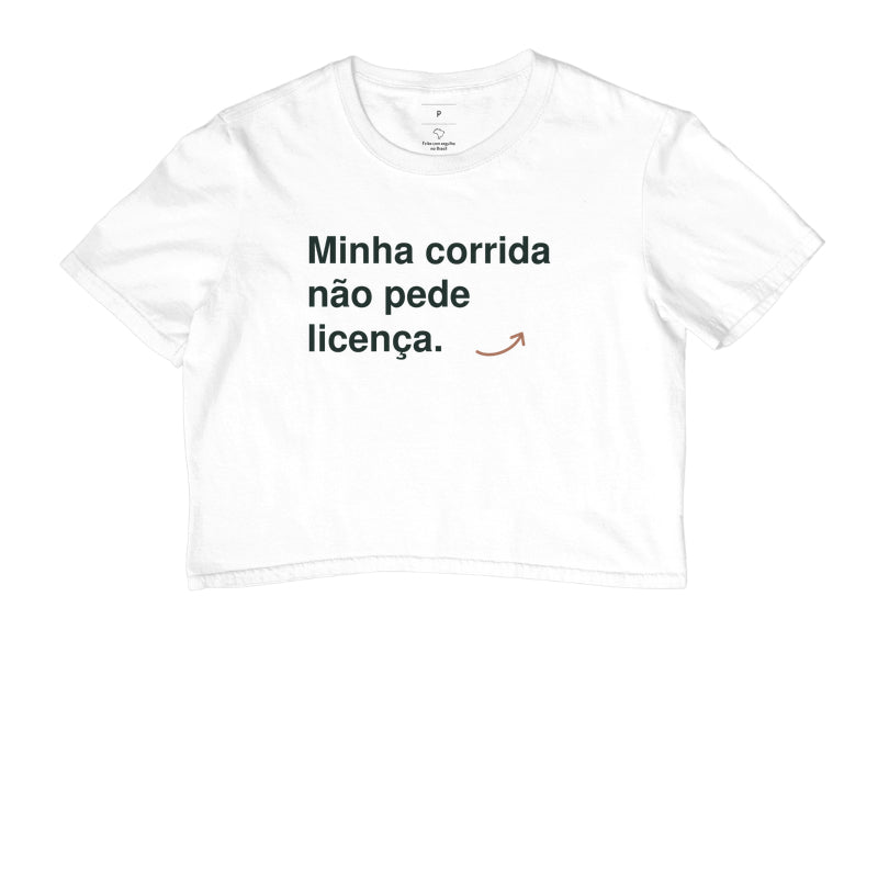 Cropped - Sem Licença, Branca