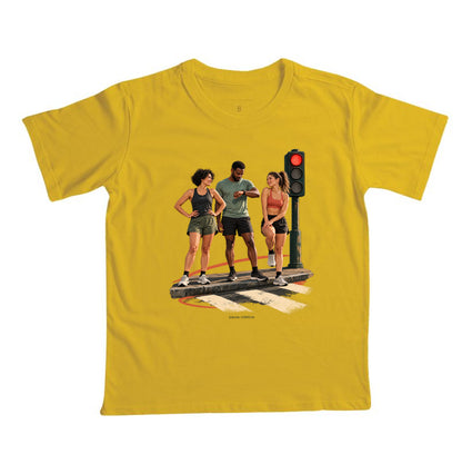 Camiseta Infantil - Semáforo Vermelho