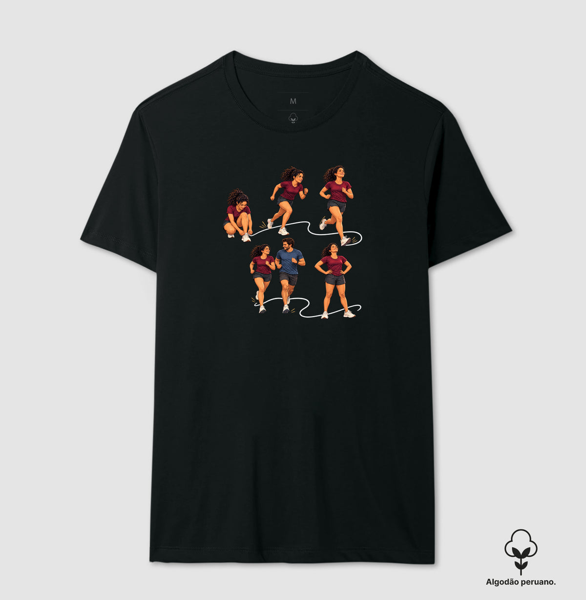 Camiseta Algodão Peruano - Primeiro 5K