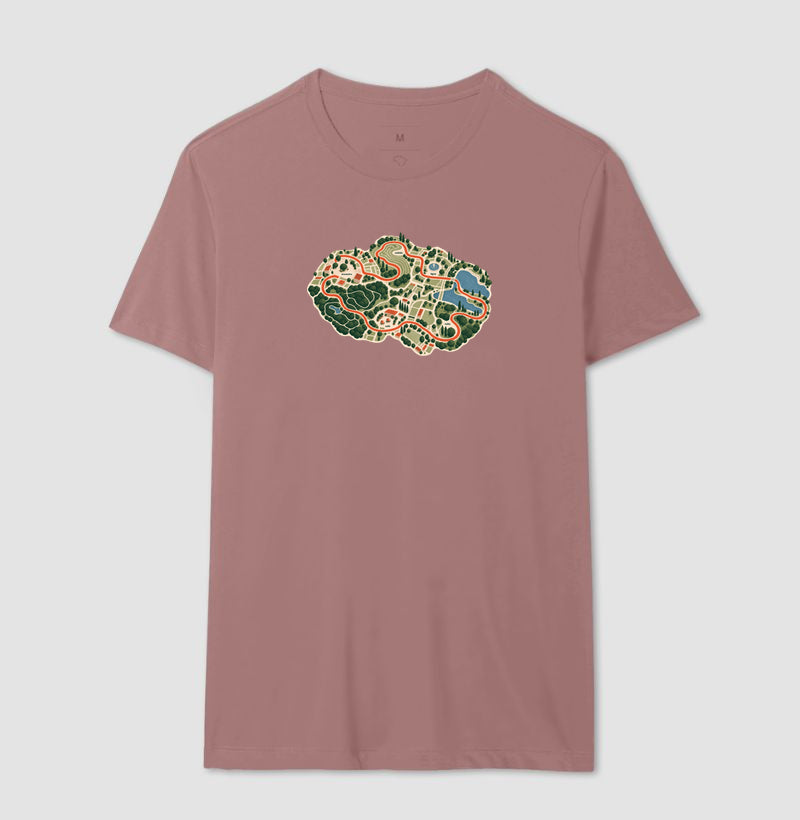 Camiseta Unissex - Mapa do Corre
