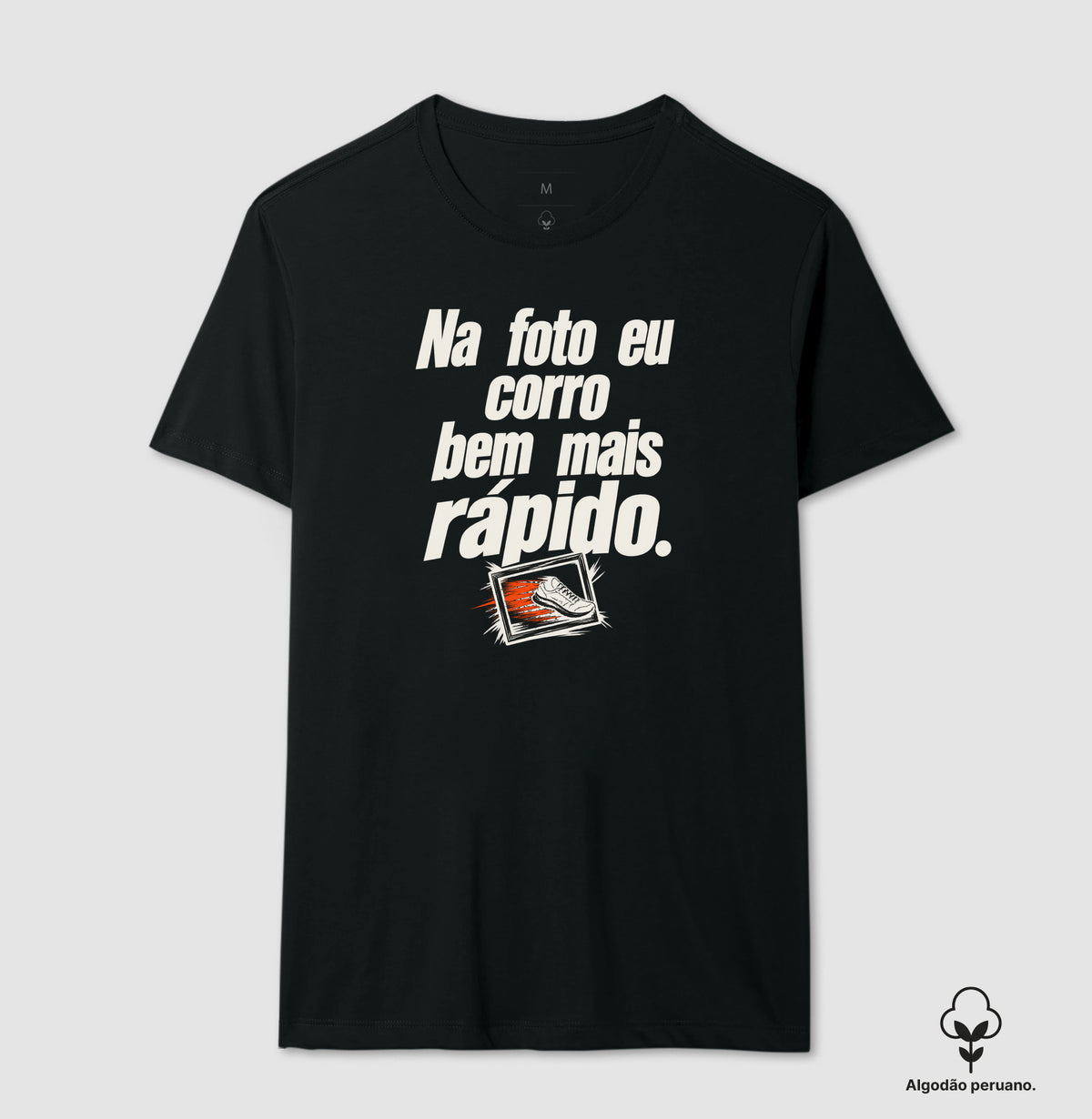 Camiseta Algodão Peruano - Na Hora da Foto