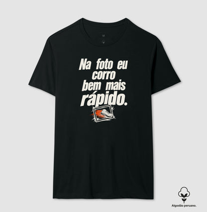 Camiseta Algodão Peruano - Na Hora da Foto