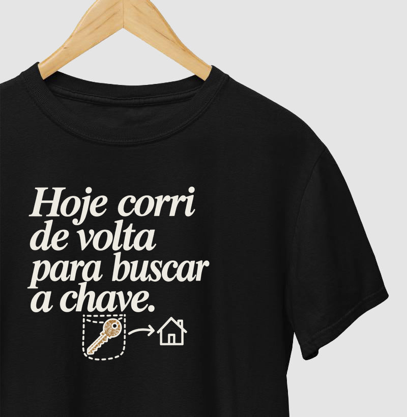 Camiseta Unissex - Chave Esquecida