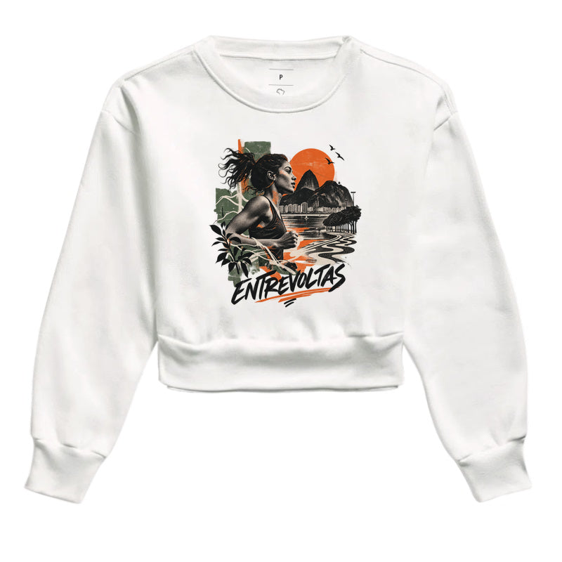 Cropped moletom - Entrevoltas em Movimento