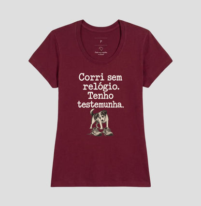 Camiseta Unissex - Relógio em Casa